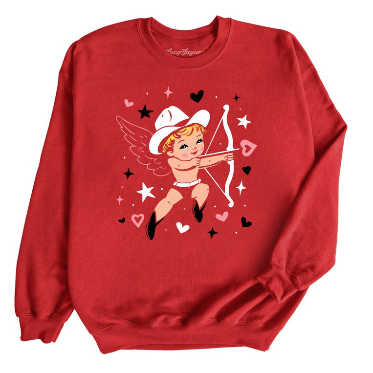 Cowboy Cupid - Red - Front