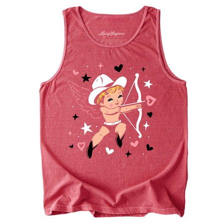 Cowboy Cupid Comfort Colors Tank Top
