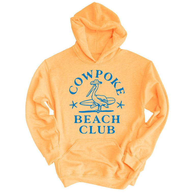 Cowpoke Beach Club - Peach - Full Front