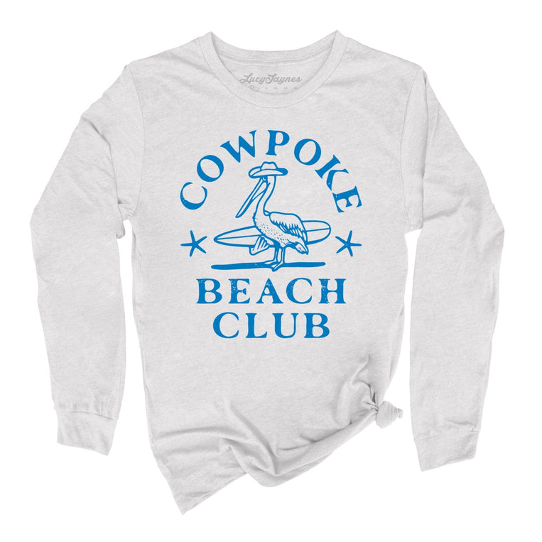 Cowpoke Beach Club - Ash - Full Front