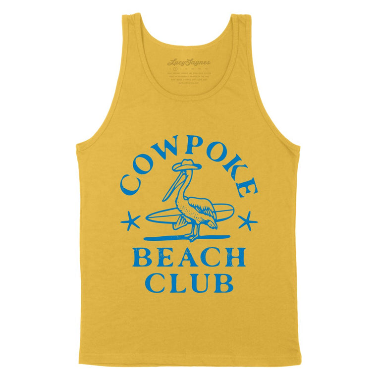 Cowpoke Beach Club - Gold - Full Front