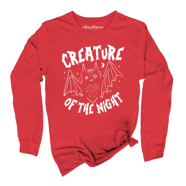 Creature of The Night - Red - Full Front