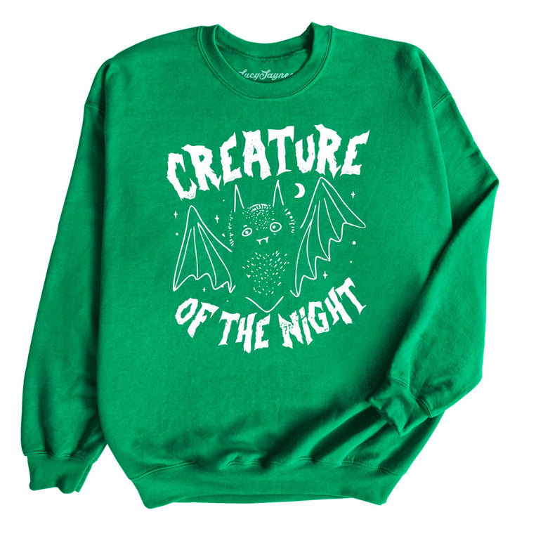 Creature of The Night - Irish Green - Full Front