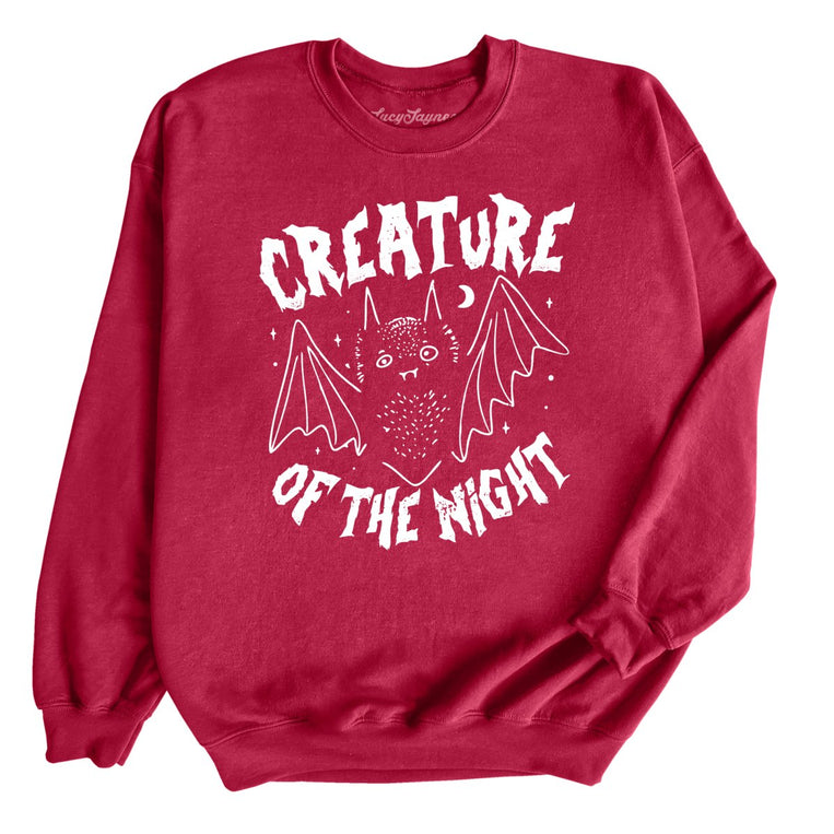 Creature of The Night - Cardinal Red - Full Front