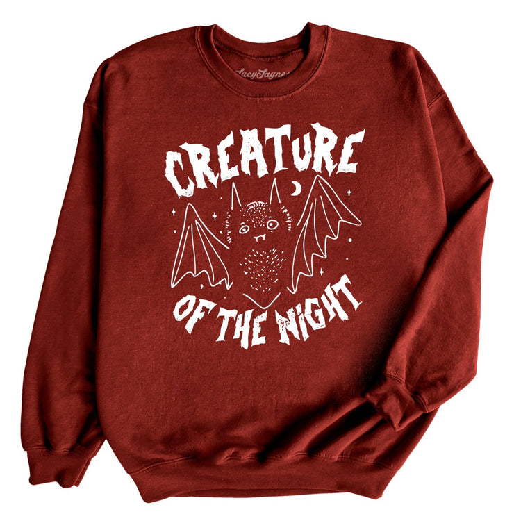 Creature of The Night - Garnet - Full Front