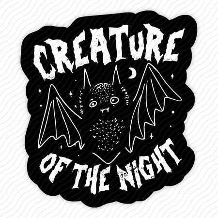 Creature Of The Night Sticker