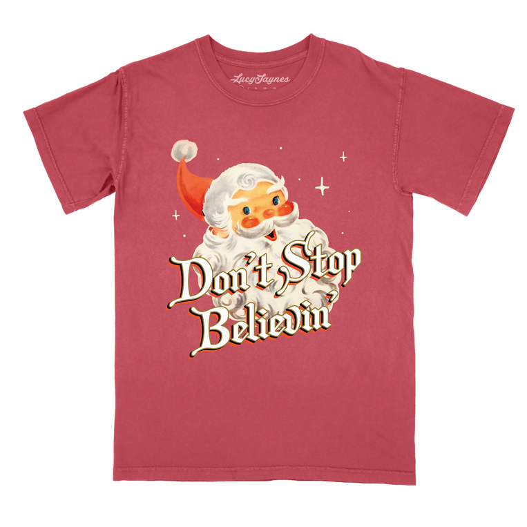 Don't Stop Believin' Comfort Colors Tee