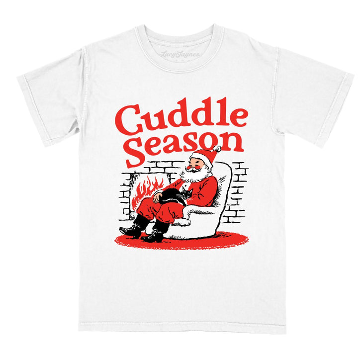 Cuddle Season Comfort Colors Tee