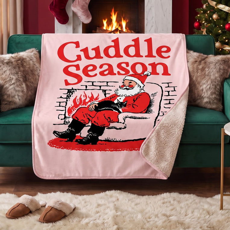 Cuddle Season Sherpa Blanket