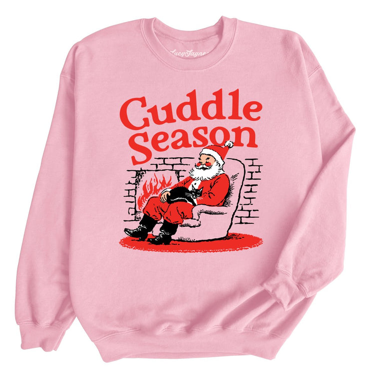 Cuddle Season - Light Pink - Unisex Sweatshirt