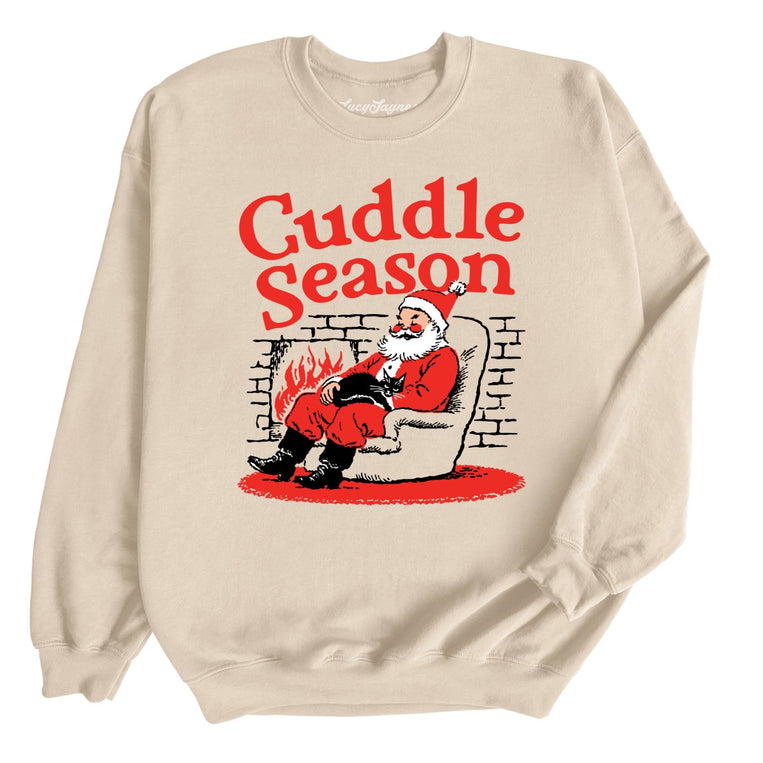 Cuddle Season - Sand - Unisex Sweatshirt