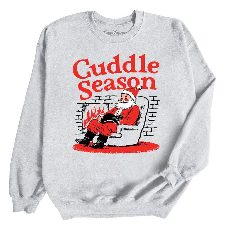 Cuddle Season - Ash - Unisex Sweatshirt