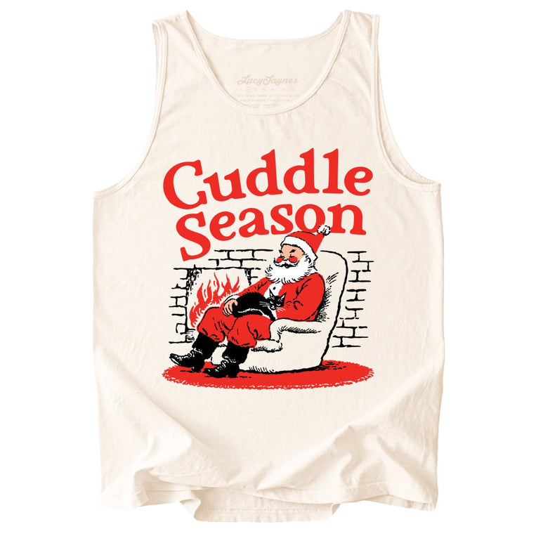 Cuddle Season - Ivory - Tank Top