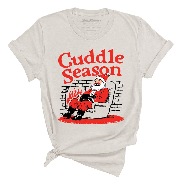 Cuddle Season - Heather Dust - Unisex T-Shirt