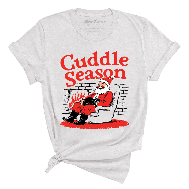 Cuddle Season - Ash - Unisex T-Shirt