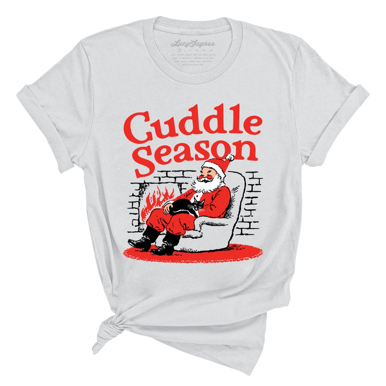 Cuddle Season - Silver - Unisex T-Shirt