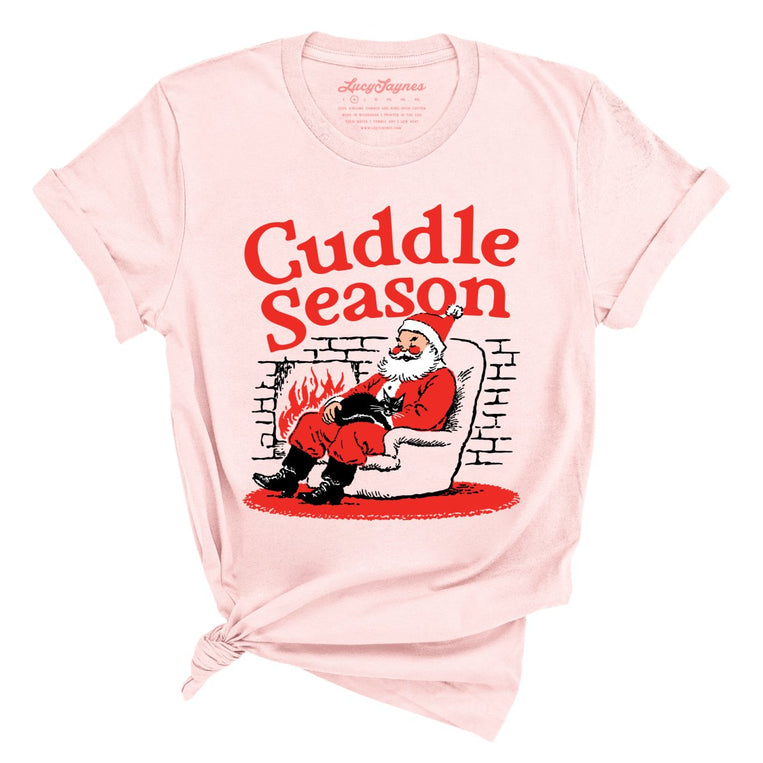 Cuddle Season - Soft Pink - Unisex T-Shirt