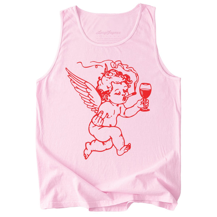 Cupid Don't Care Comfort Colors Tank Top
