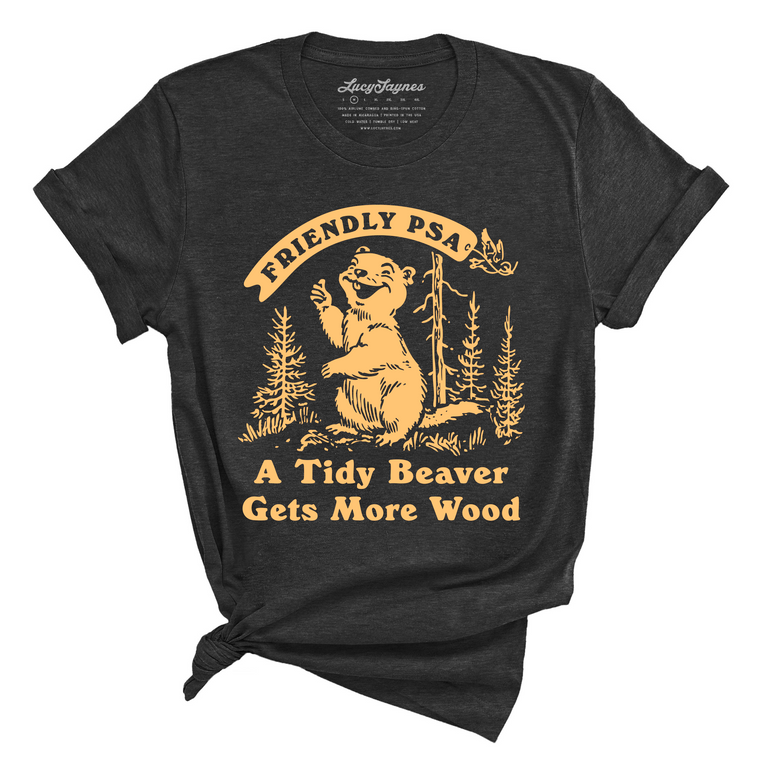 A Tidy Beaver Gets More Wood - Tee