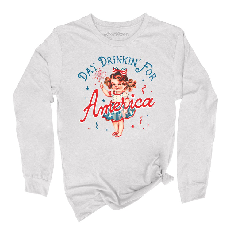 Day Drinkin' For America - Ash - Full Front