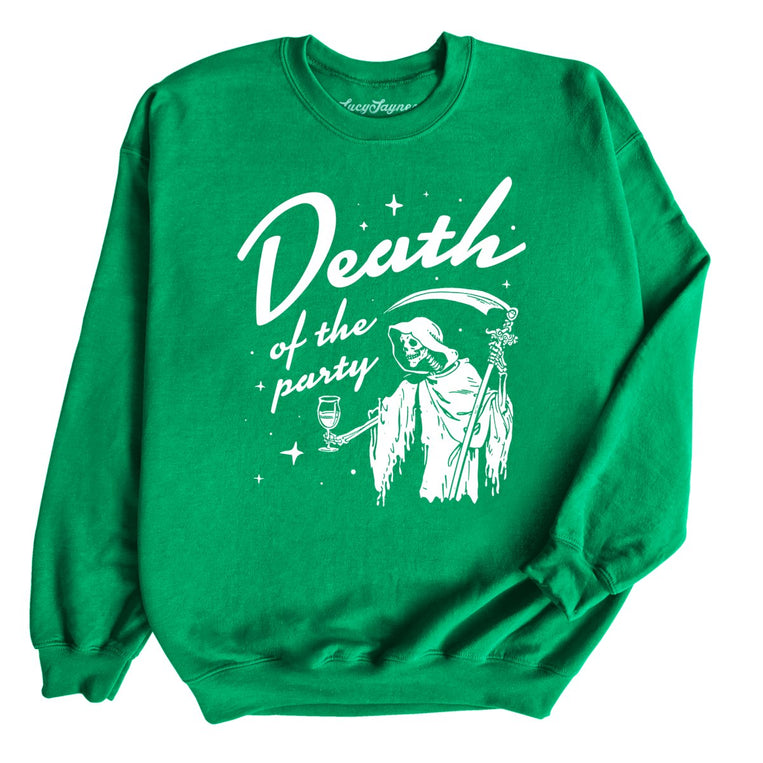 Death Of The Party - Irish Green - Full Front