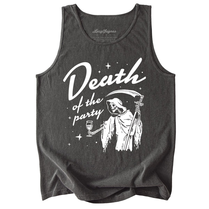 Death Of The Party Comfort Colors Tank Top