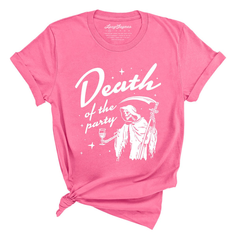 Death Of The Party - Charity Pink - Full Front