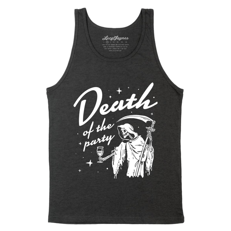 Death Of The Party - Dark Grey Heather - Full Front