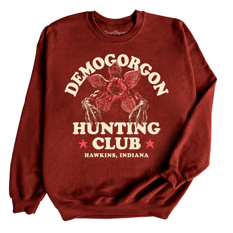Demogorgon Hunting Club - Garnet - Full Front