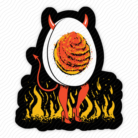 Deviled Egg Sticker