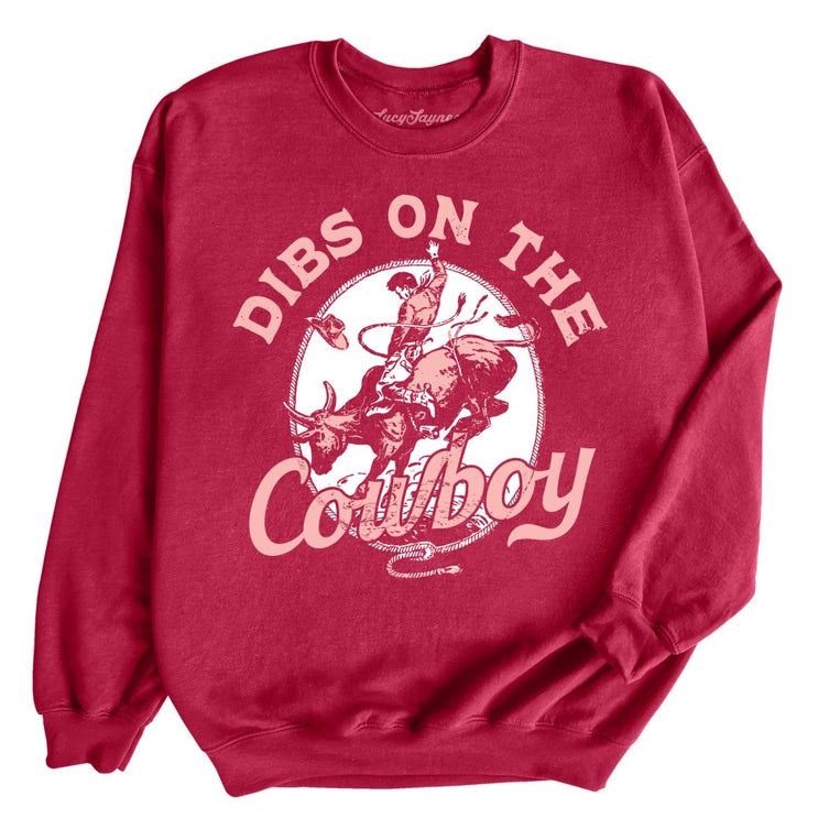 Dibs On The Cowboy - Cardinal Red - Full Front