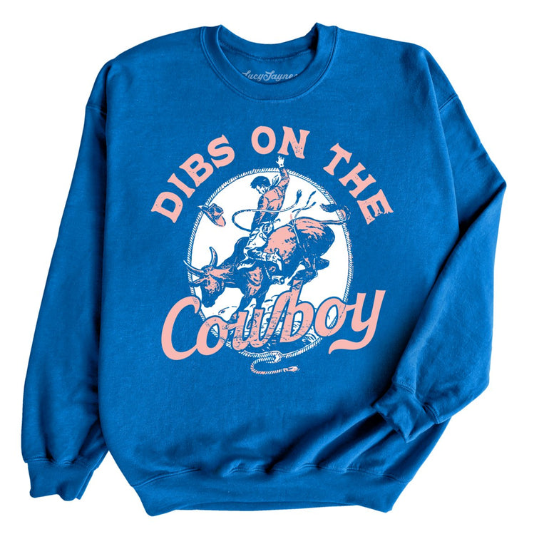 Dibs On The Cowboy - Royal - Full Front