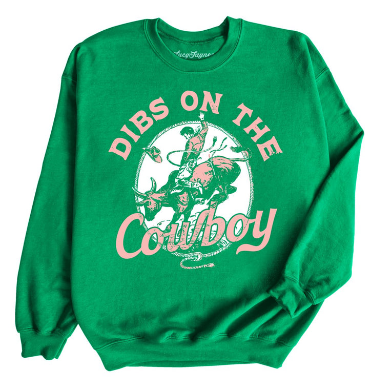 Dibs On The Cowboy - Irish Green - Full Front