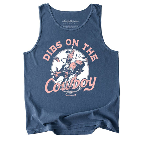 Dibs On The Cowboy Comfort Colors Tank Top