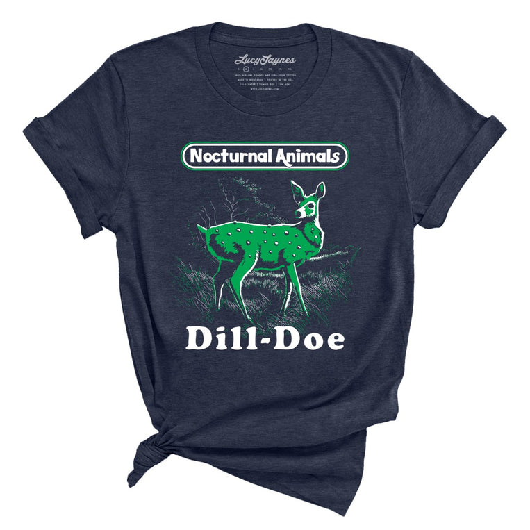 Dill Doe - Heather Midnight Navy - Full Front