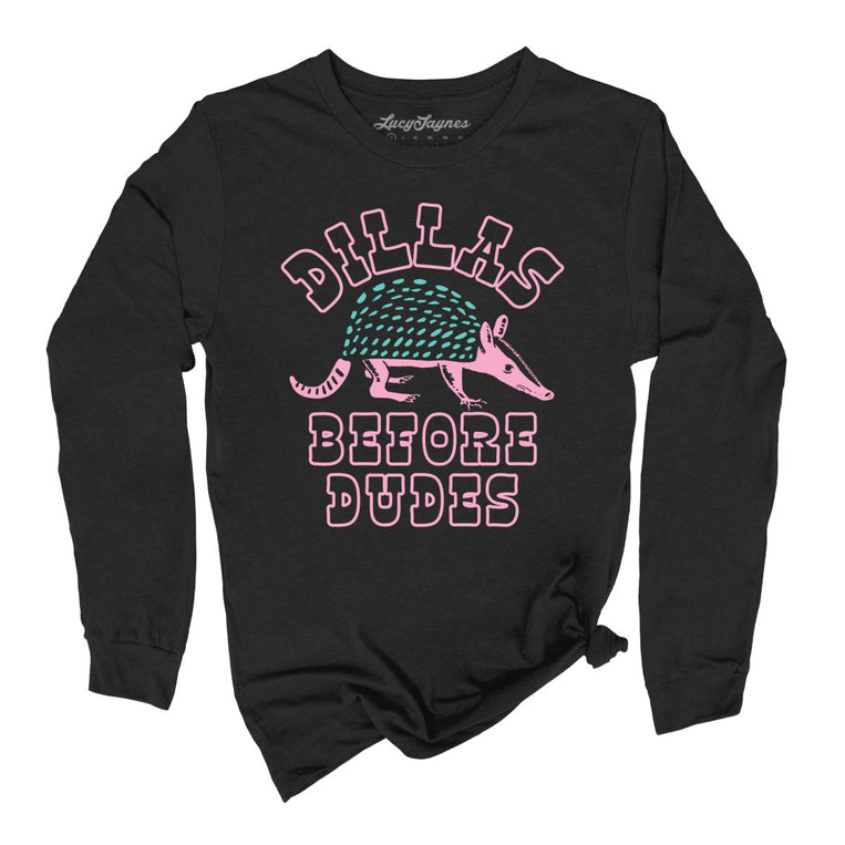 Dillas Before Dudes - Black - Front