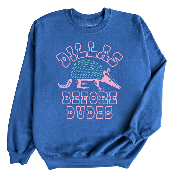 Dillas Before Dudes - Royal - Front