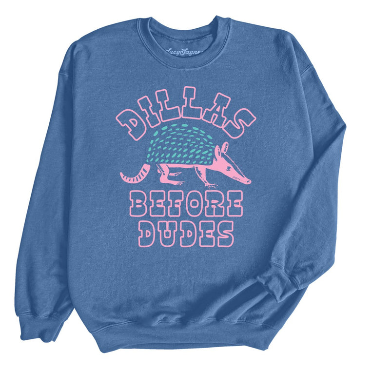 Dillas Before Dudes - Indigo Blue - Front