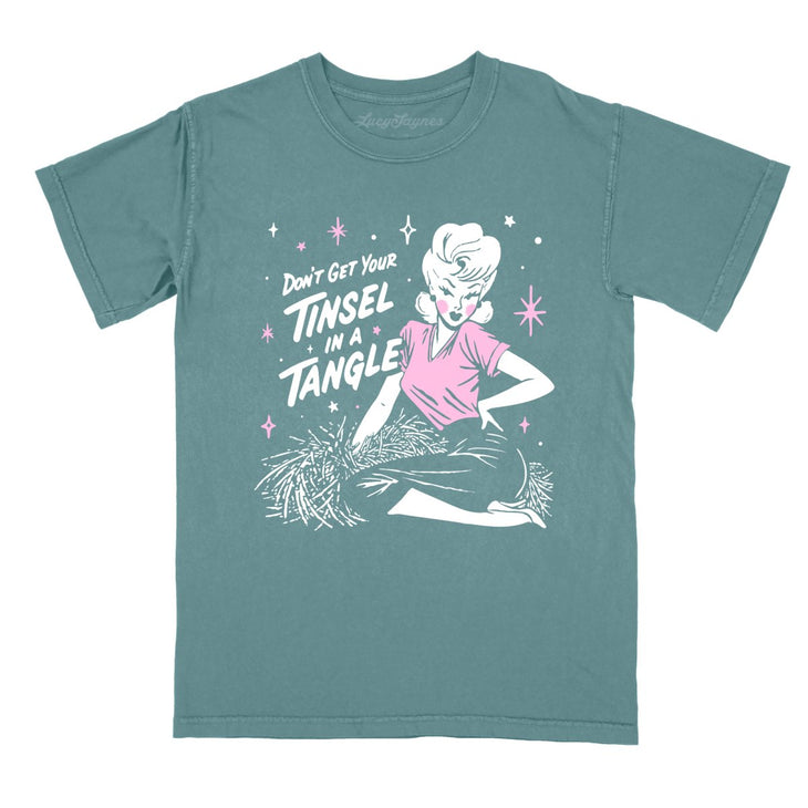 Don't Get Your Tinsel In A Tangle Comfort Colors Tee