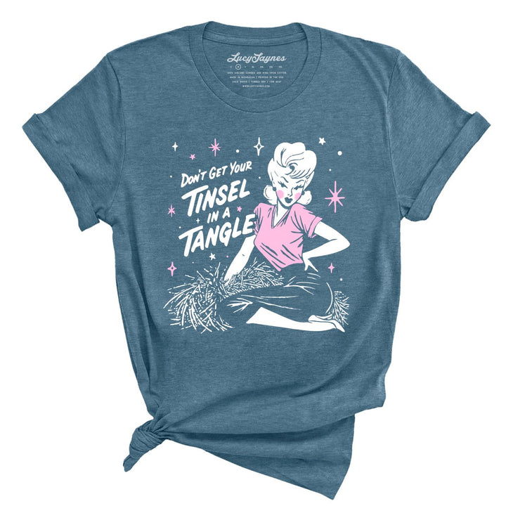 Don't Get Your Tinsel In A Tangle Tee