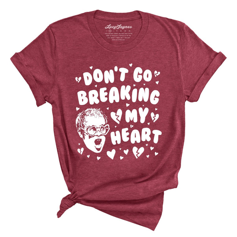 Don't Go Breaking My Heart - Heather Raspberry - Full Front