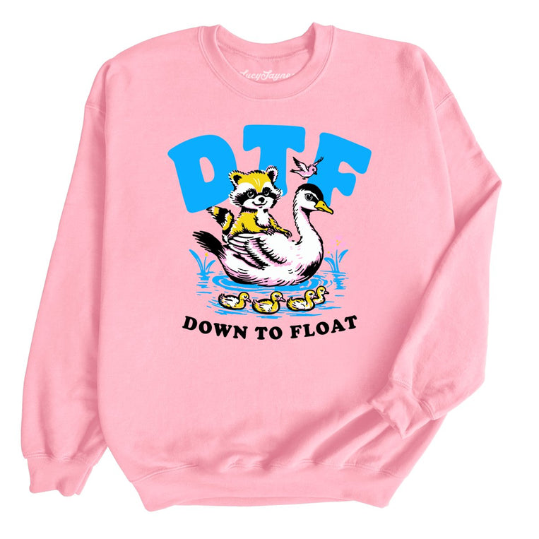 Down To Float - Light Pink - Full Front