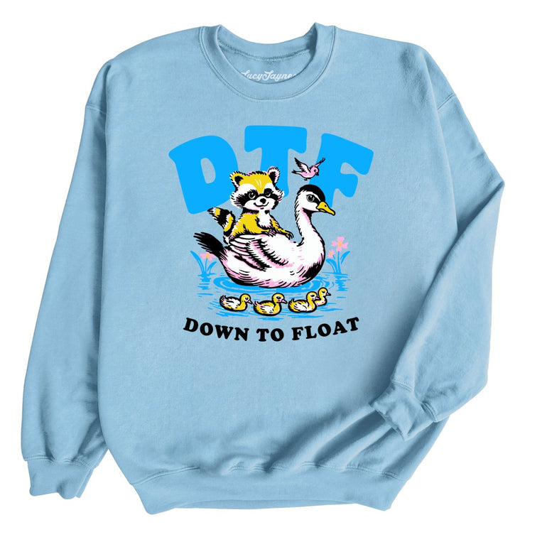 Down To Float - Light Blue - Full Front