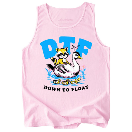 Down To Float Comfort Colors Tank Top