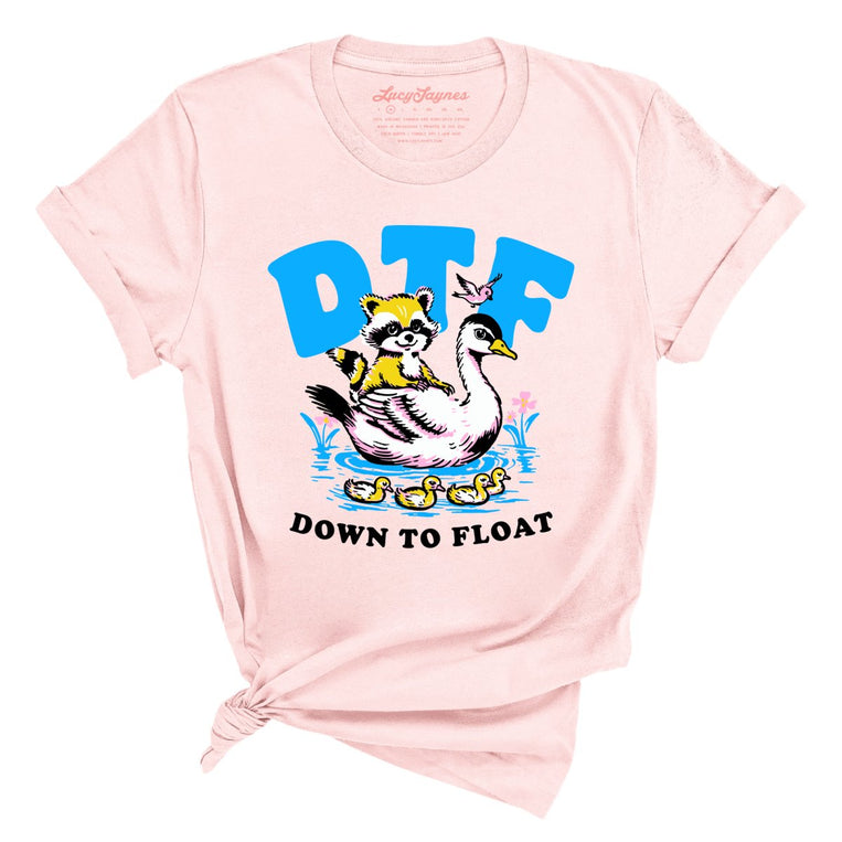 Down To Float - Soft Pink - Full Front