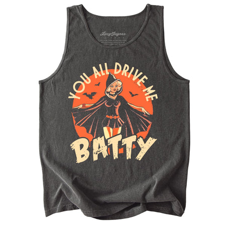 Drive Me Batty Comfort Colors Tank Top
