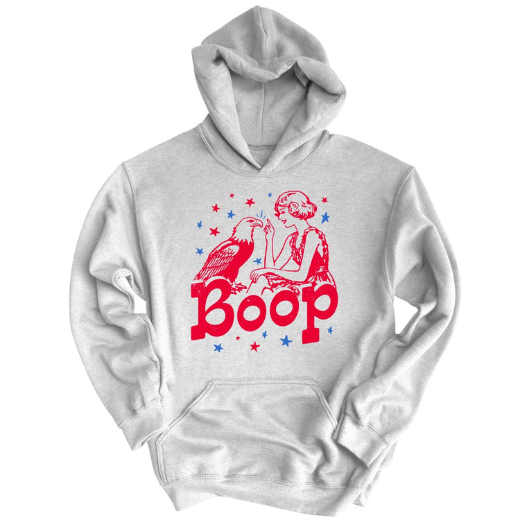 Eagle Boop - Ash - Unisex Hoodie