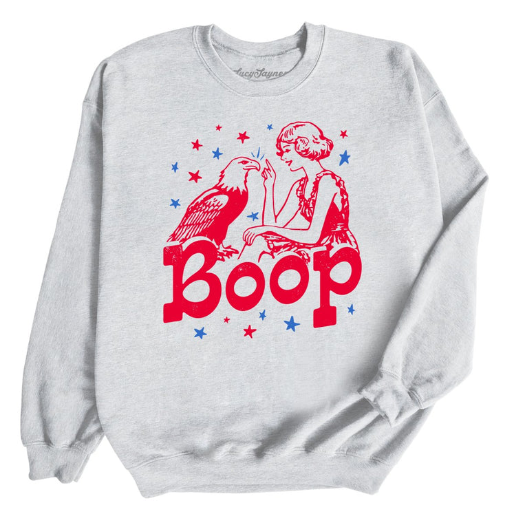 Eagle Boop - Ash - Unisex Sweatshirt