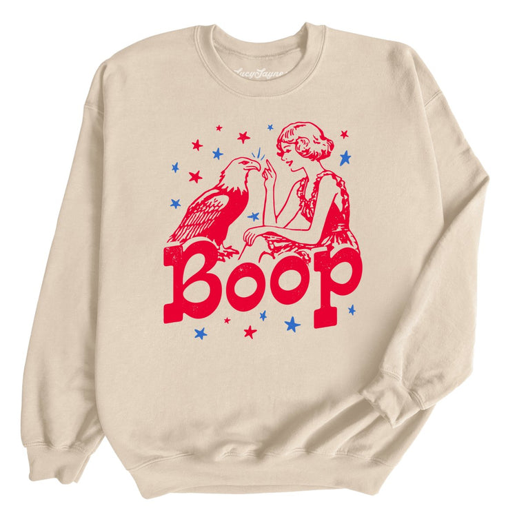 Eagle Boop - Sand - Unisex Sweatshirt