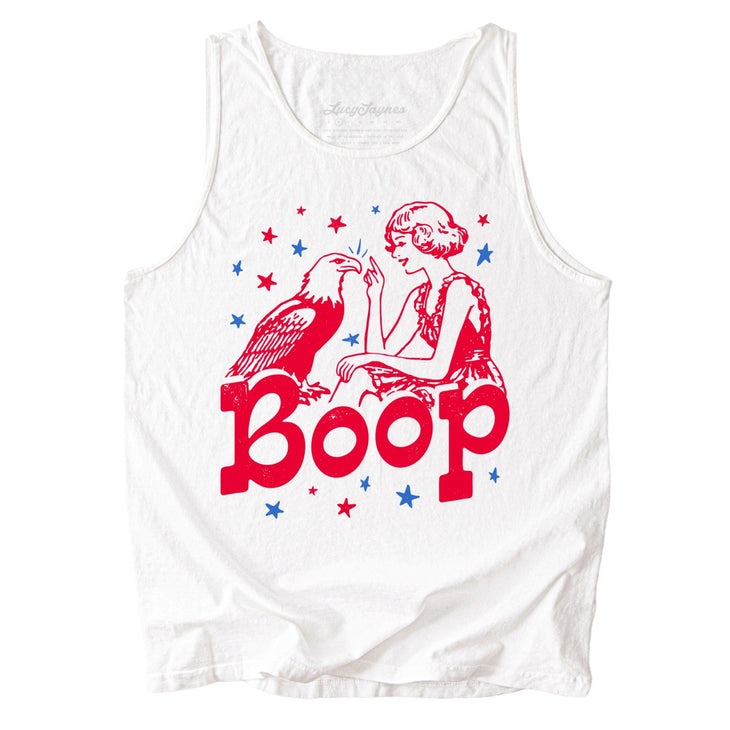 Eagle Boop Comfort Colors Tank Top